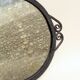 1930 hammered metal mirror