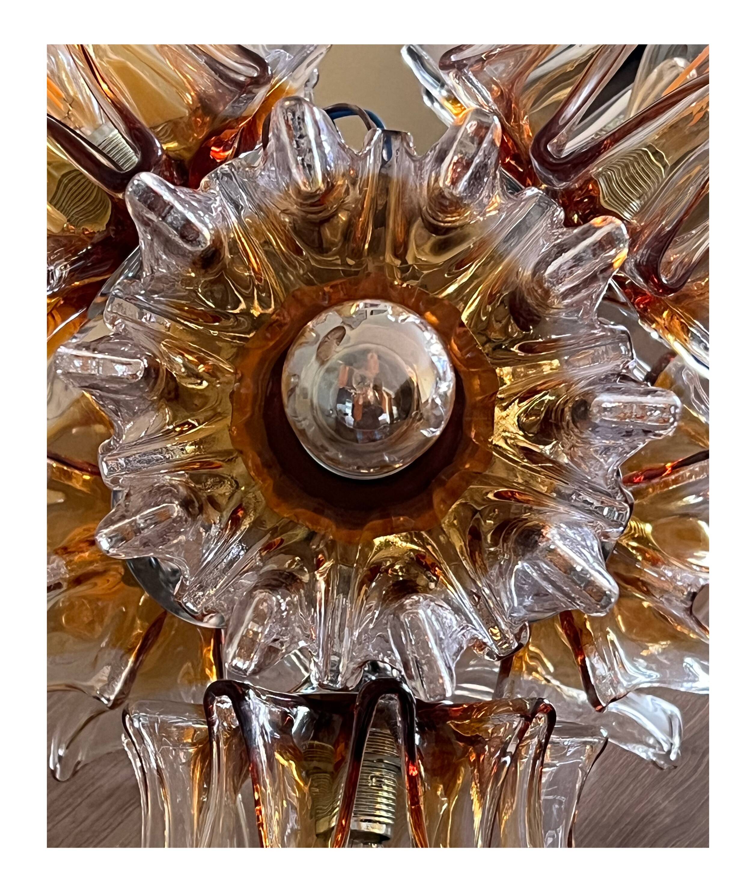 1970's Mazzega Sputnik Chandelier
