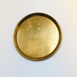 Vintage brass tray D57cm