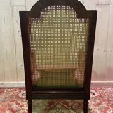 Bergère - Louis XVI style armchair in cane
