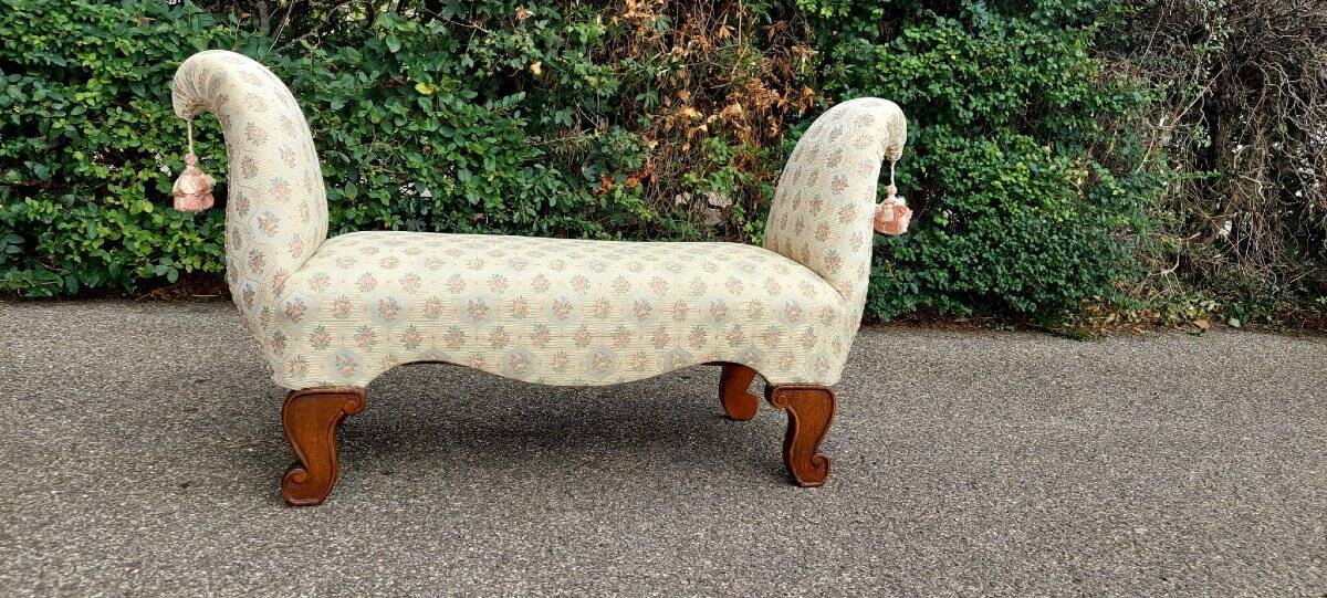 Wooden bedside bench