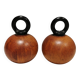 Pepper and salt grinders designed by nissen denmark in teak