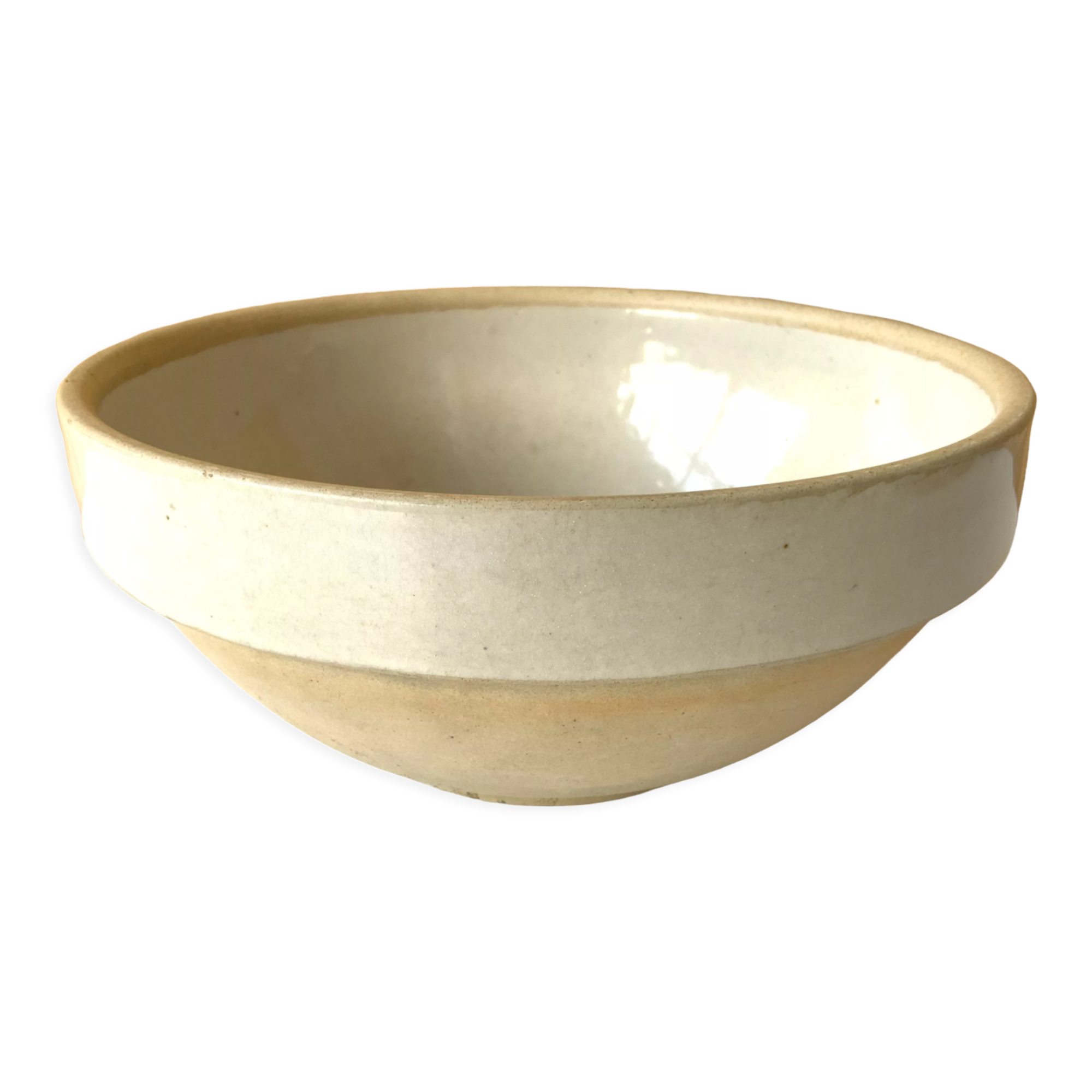 Selency stoneware bowl x Monoprix Croisé Laroche