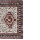 Vintage Turkish kilim handwoven 107x186 cm