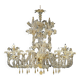 Handcrafted Imperial Venetian Murano Glass Ca’ Rezzonico Chandelier