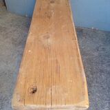 Bench 110 cm old solid wood with patina