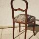 2 antique Louis XV style walnut chairs