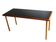 1960's Long Coffee Table with Black Opaxite Glass