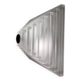 Pyramid glass ceiling light Limburg 1980s