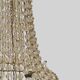 Louis XV style basket chandelier with 20th century tassels