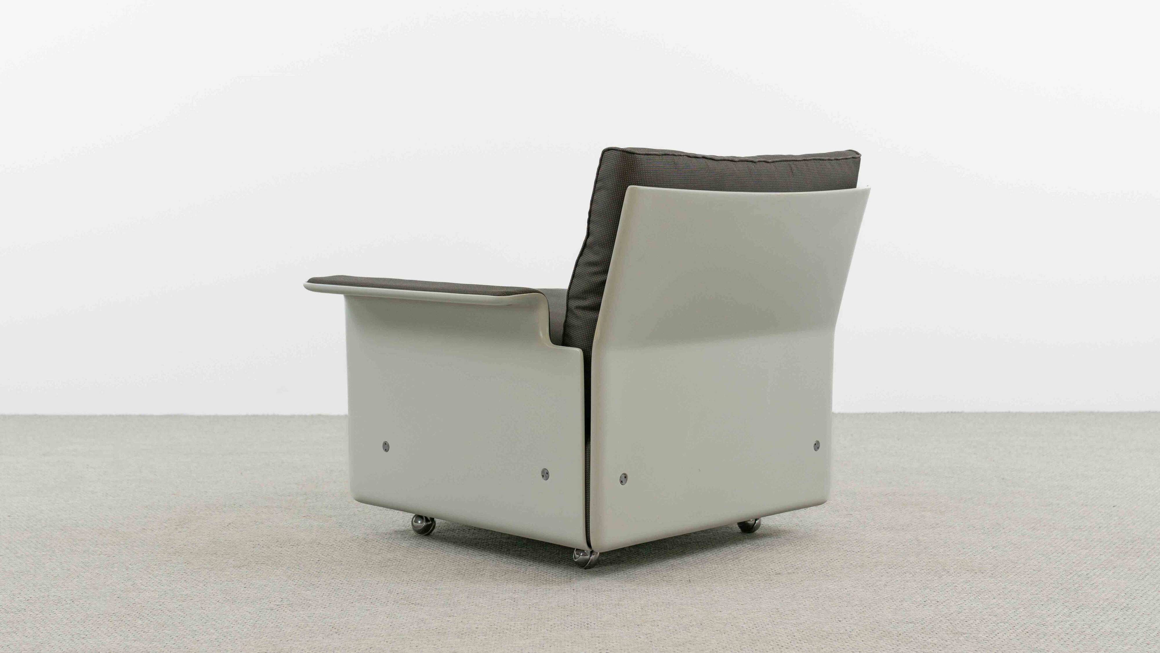 Vitsoe seatgroup by dieter rams, model 620, easychair+sofa