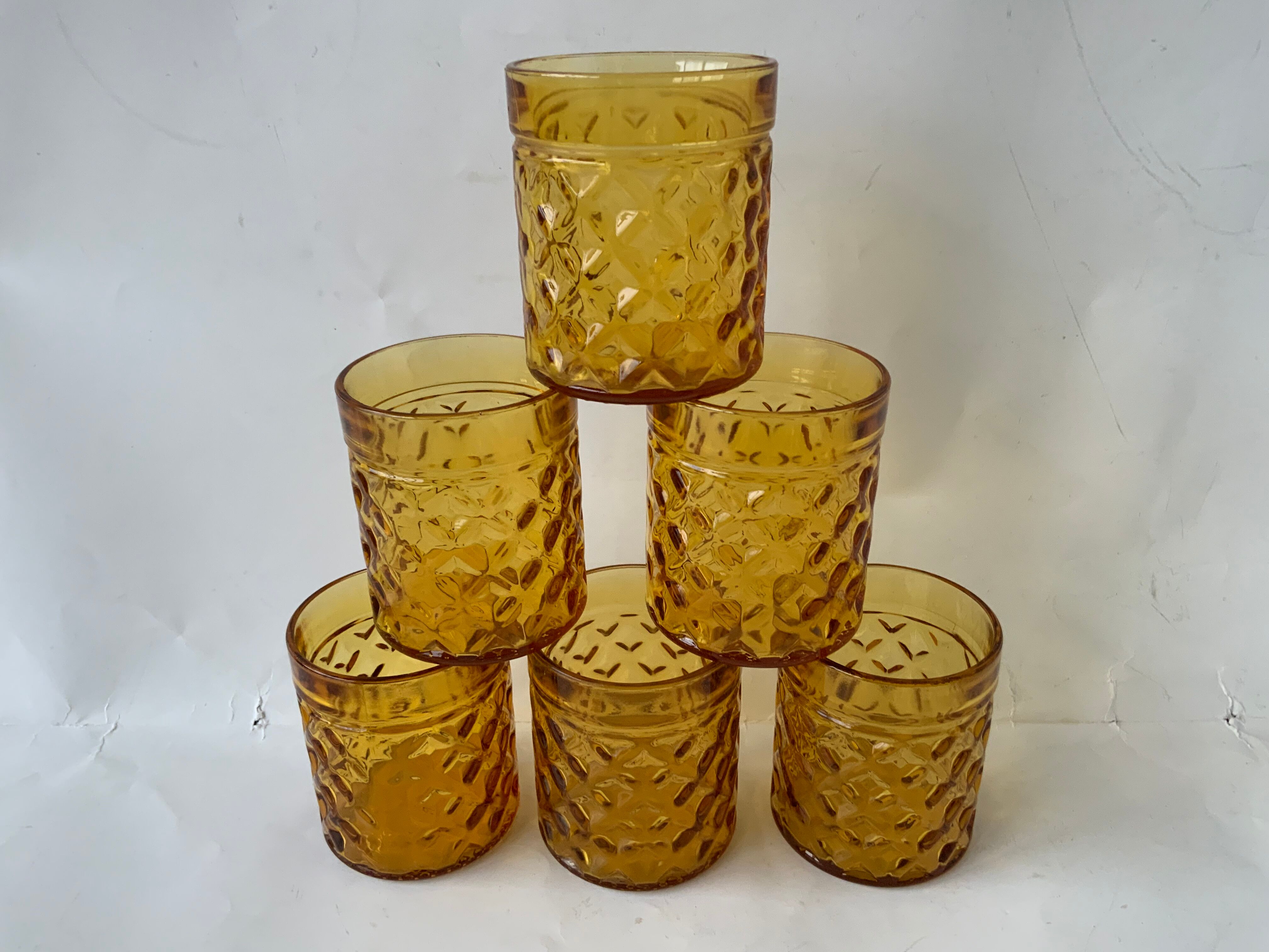 Pineapple glasses Selency x Monoprix Croisé Laroche