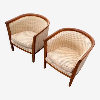 Paire de fauteuils art deco