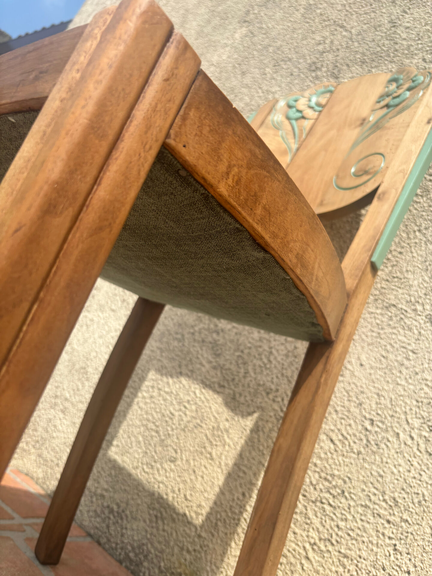 Chaise art nouveau