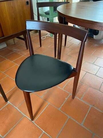 Ensemble danois "Roundette"  de 1952-53 de Frem Røjle pour Hans Holsen