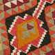 Turkish Handwoven Vintage Herki Kilim 83 cm x 363 cm