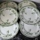 Lot of 6 flat plates "Modern Style"