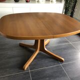 Vintage extendable table Baumann 1970s
