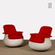 Pair of Culbuto armchairs by Marc Held for Knoll, 1967