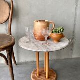 Sandstone pitcher with ice compartment