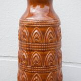 Large ceramic vase, Vase 1485 50, brown vase, ceramic vase, collection, umbrella holder
