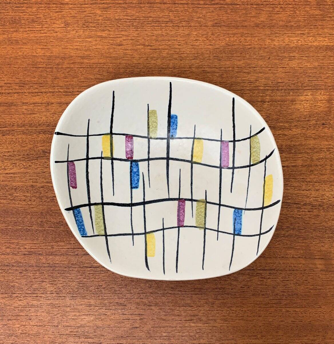 West German mosaic bowl, 1960s