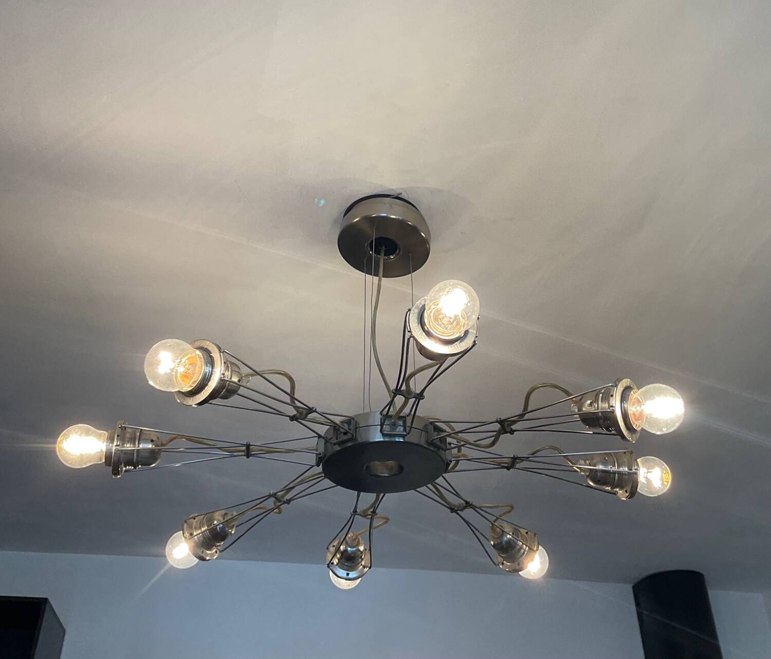 Lustre design Yaacov Kaufman pour Lumina