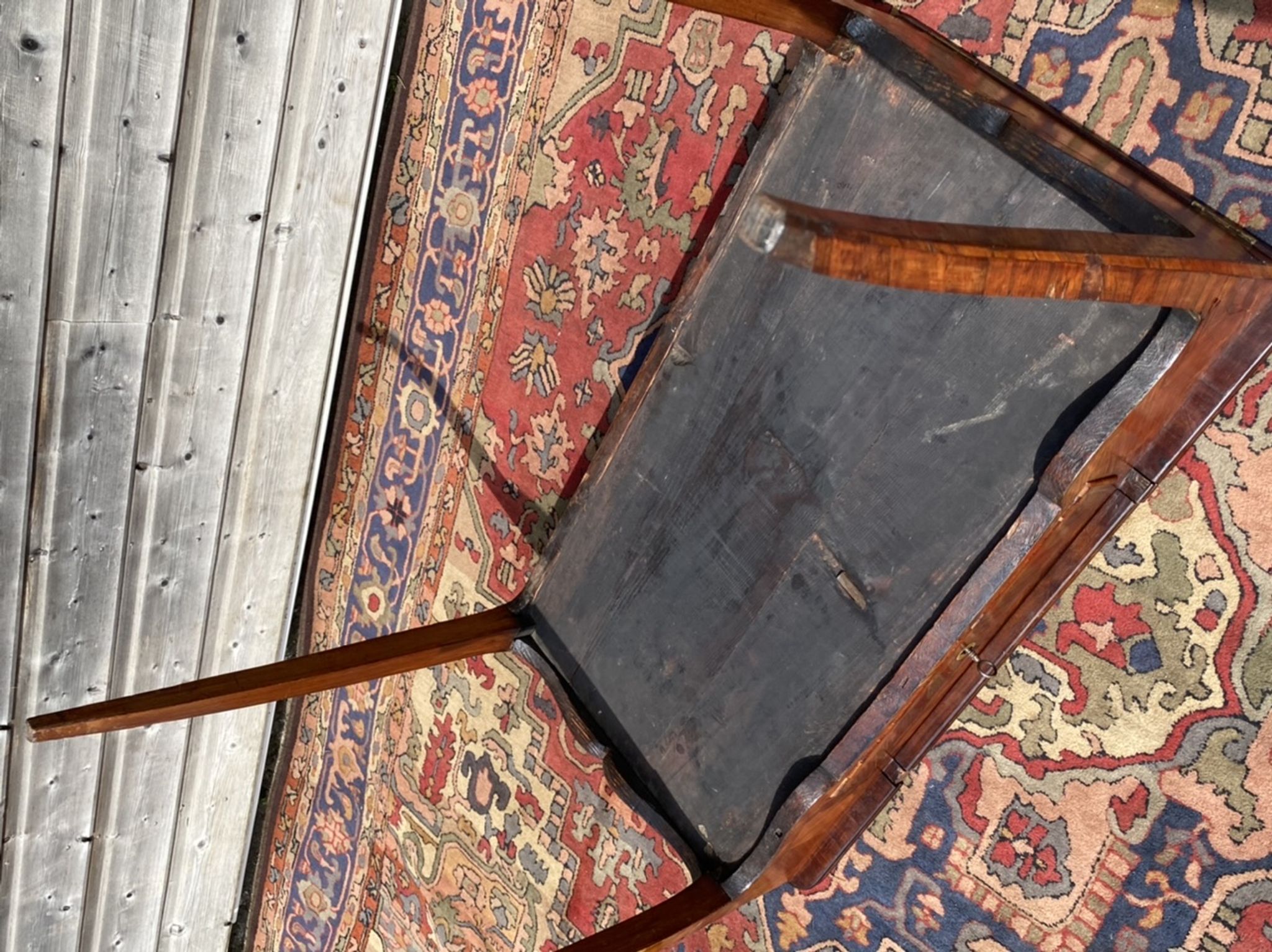 Table Liseuse In Marquetry Stamped Louis XV XVIII Century