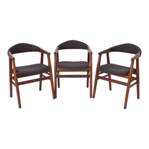 3 fauteuils danois Années