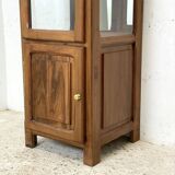 Solid walnut display case