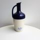 Blue and white pitcher
