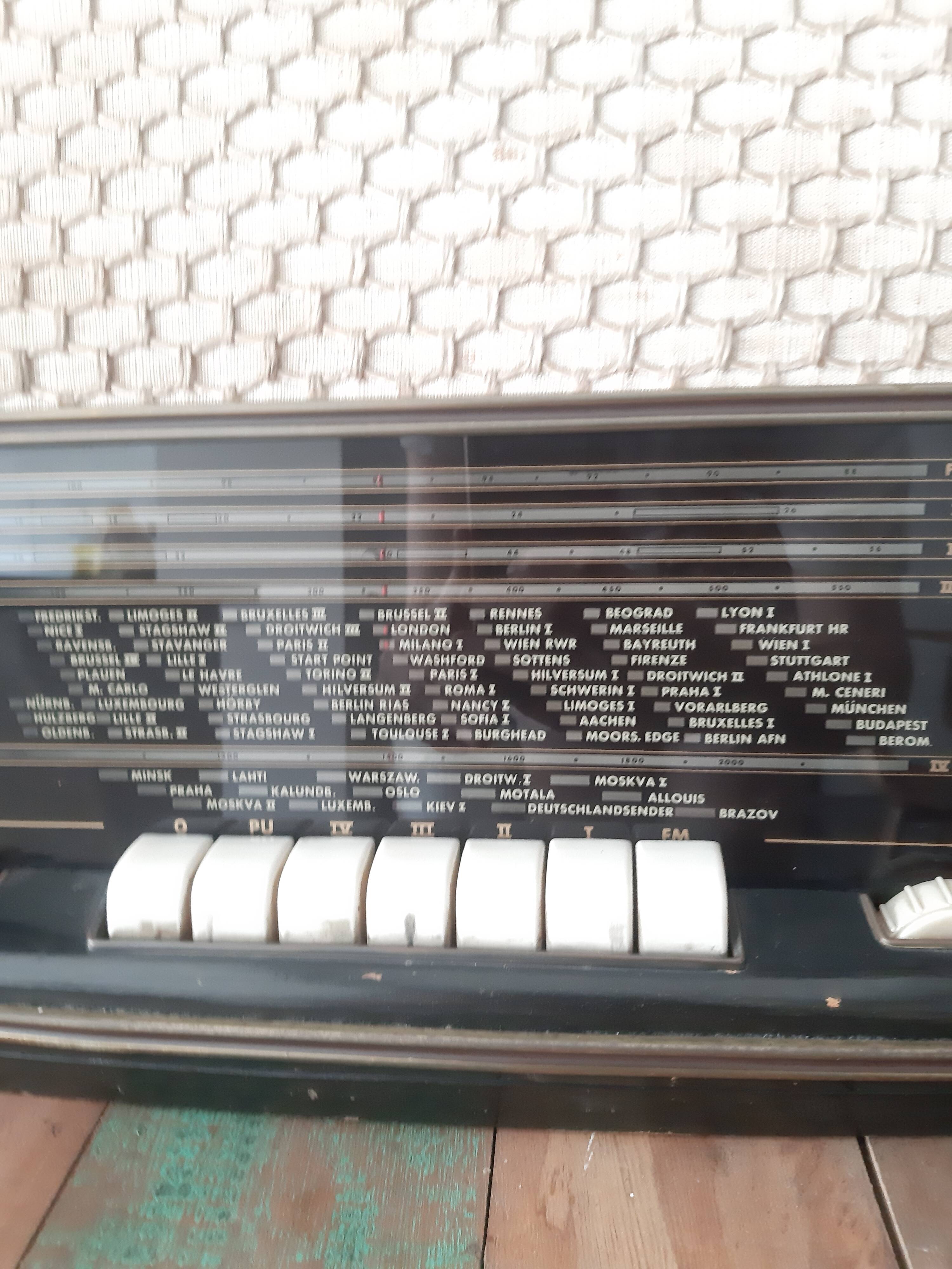 Radio vintage années 50