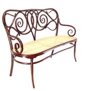 Banc viennois No.4 de Jacob & Josef Kohn 1870s