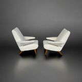 Pair of vintage armchairs from the 1950s-60s refurbished