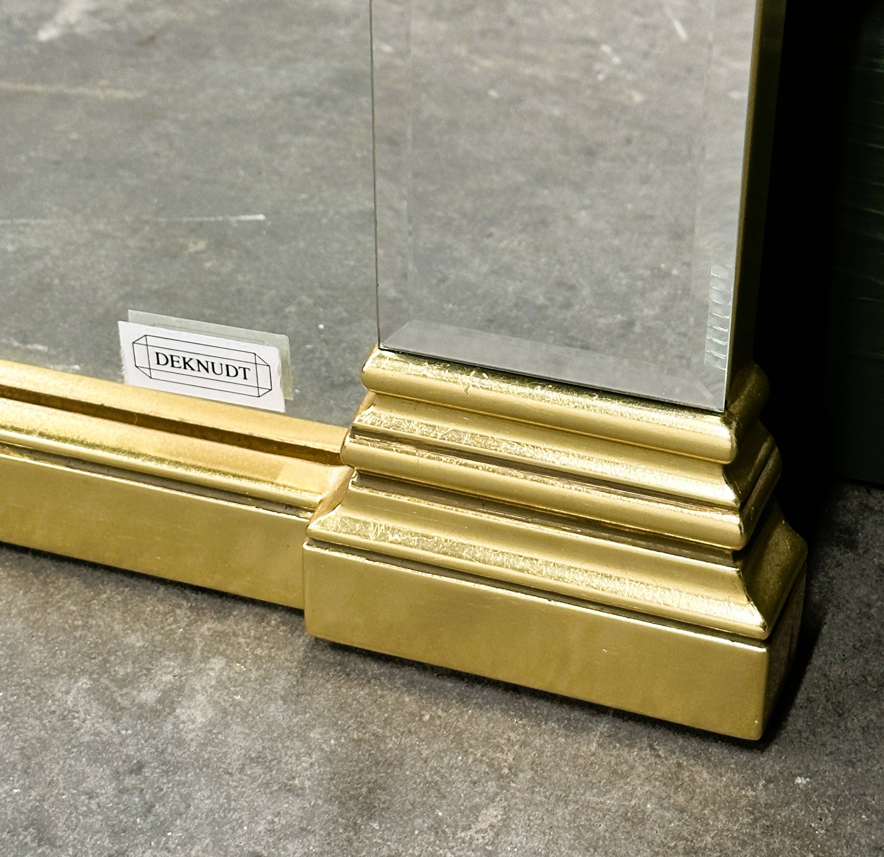 XL Elegant Neoclassical Style Mirror by Deknudt, 1980s. Belgium