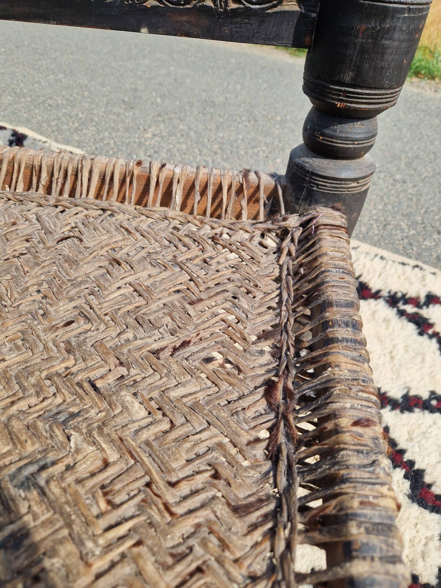 Traditional chair from Pakistan