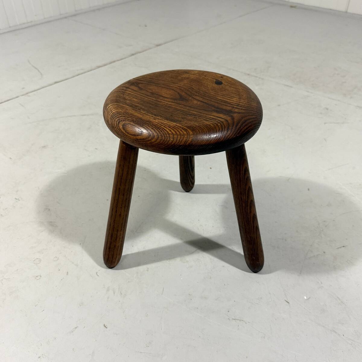 Solid oak stool 1960’s