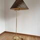 Brass floor lamp