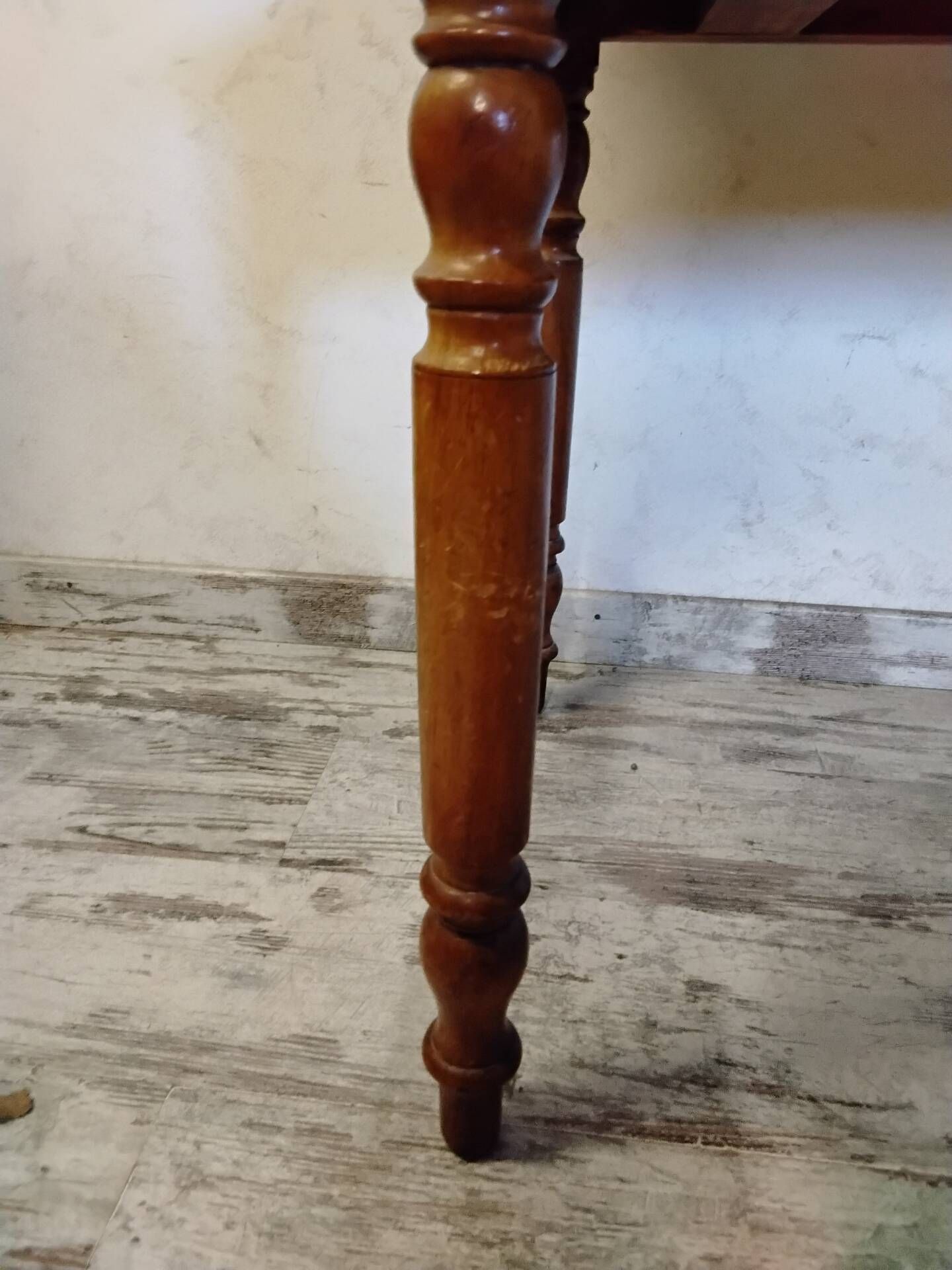 Old wooden table