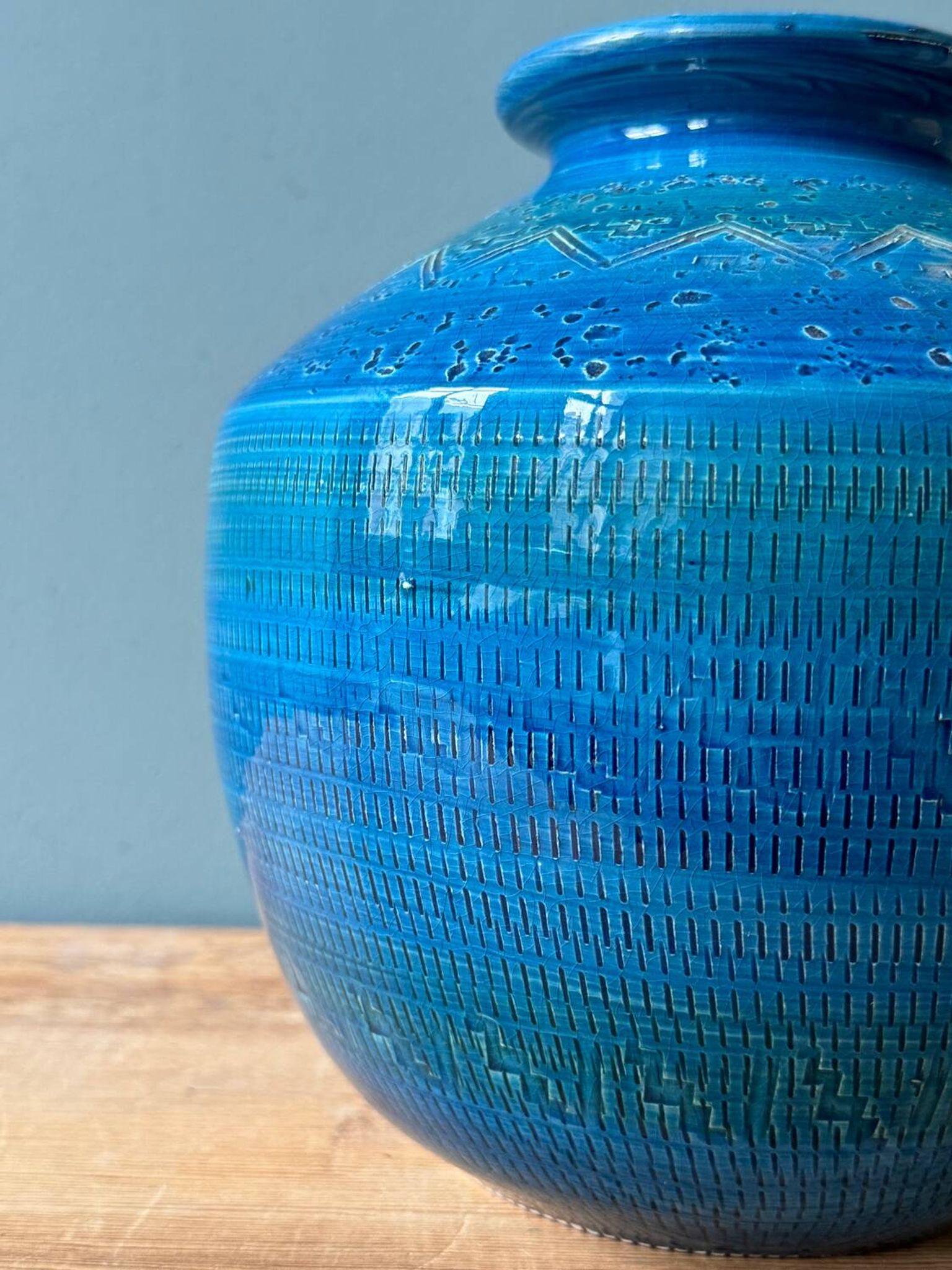 Vase céramique 60´s Aldo Londi Bitossi