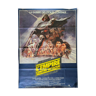 "Empire Strikes Back" Star Wars Poster Harrison Ford