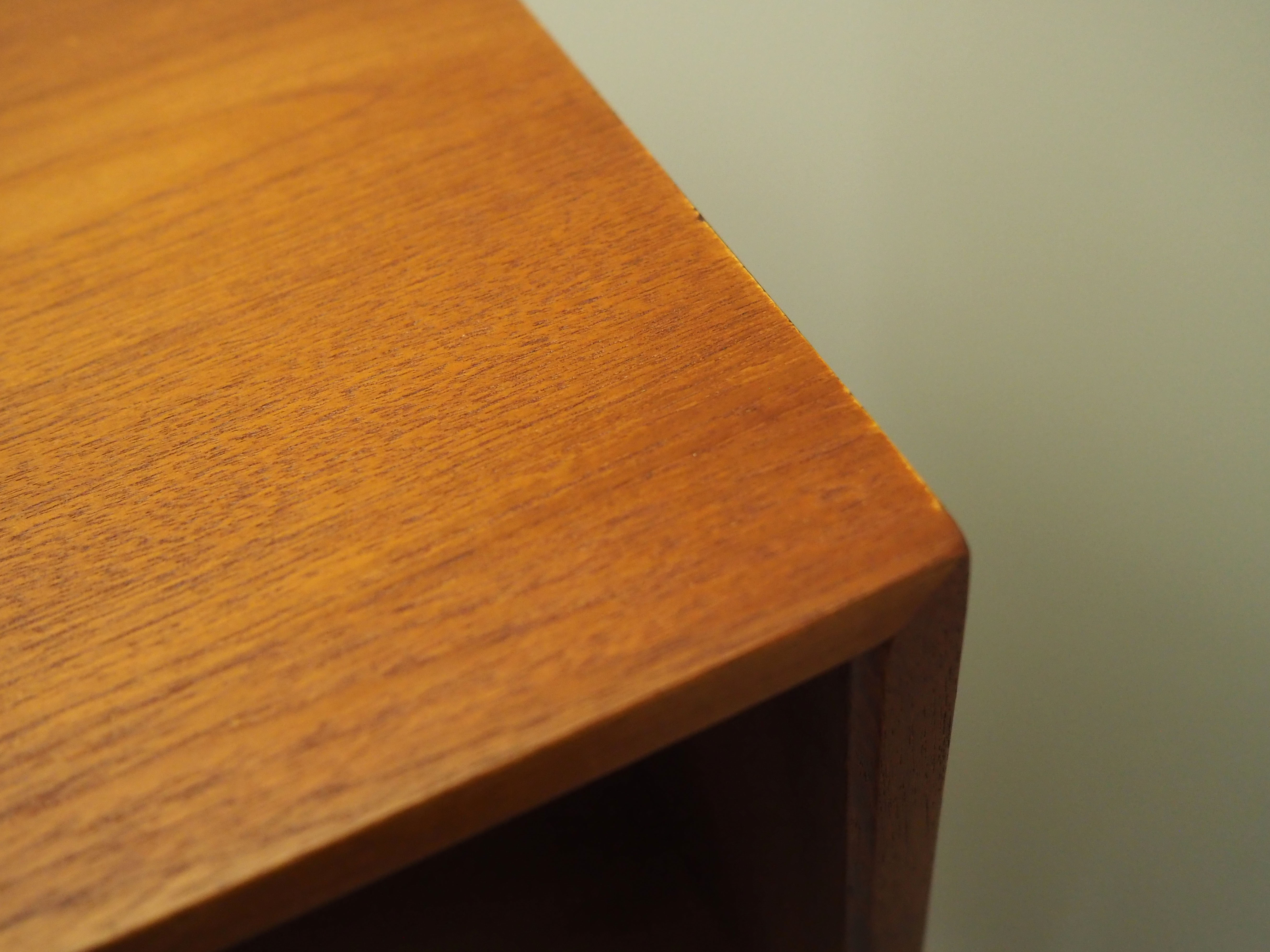 Teak bookcase, Danish design, 1970s, designer: Erik Jensen, production: Westergaards