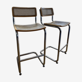 Marcel Breuer high chairs