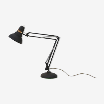 Black industrial desk lamp 1930's