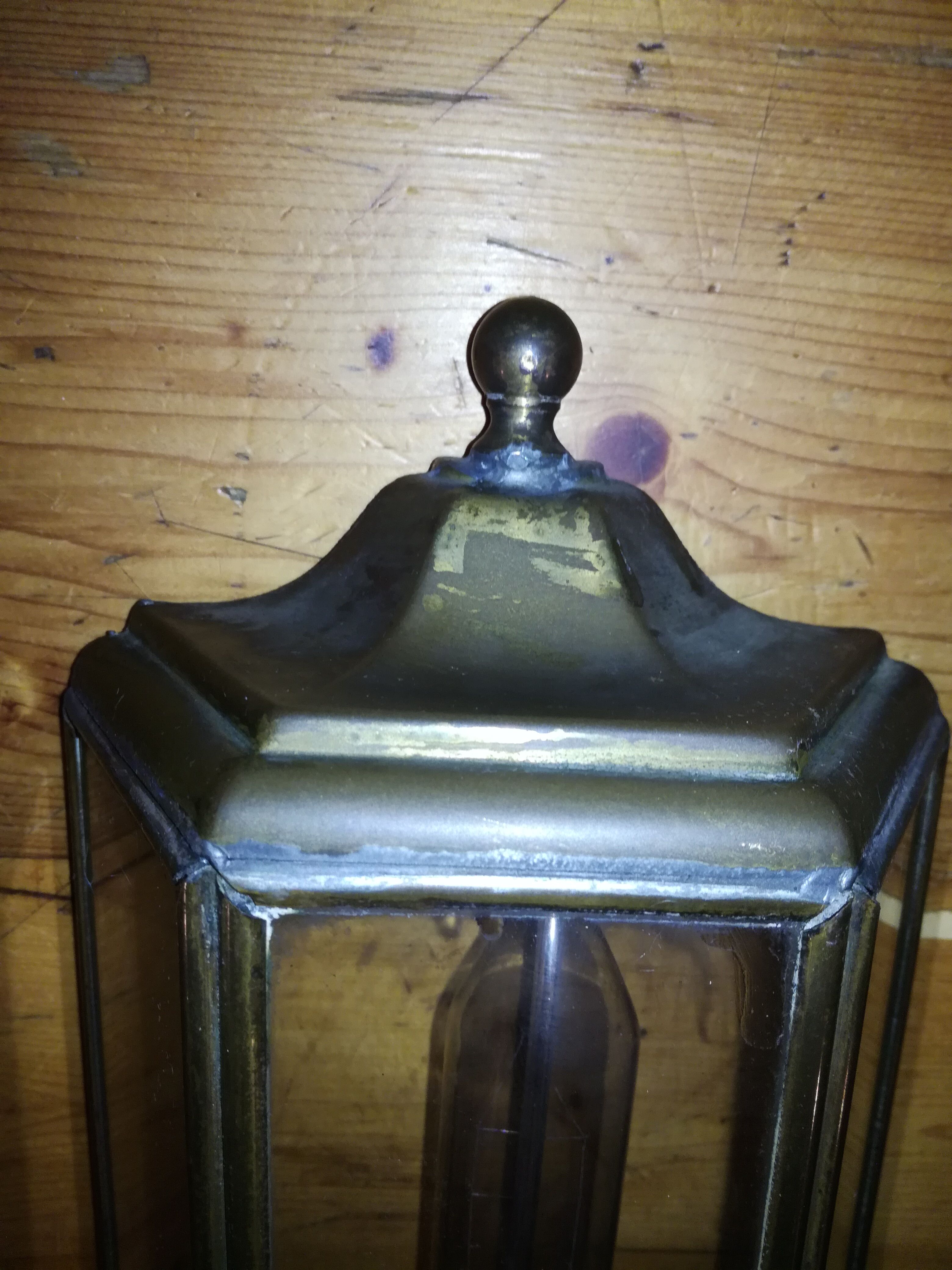 Two old sconces