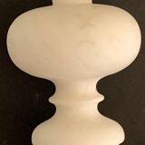 White marble lamp foot