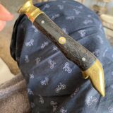 4 antique table knives - Pouzet Bigay - Thiers late nineteenth