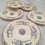 Flat plates H.C. Moscow vintage