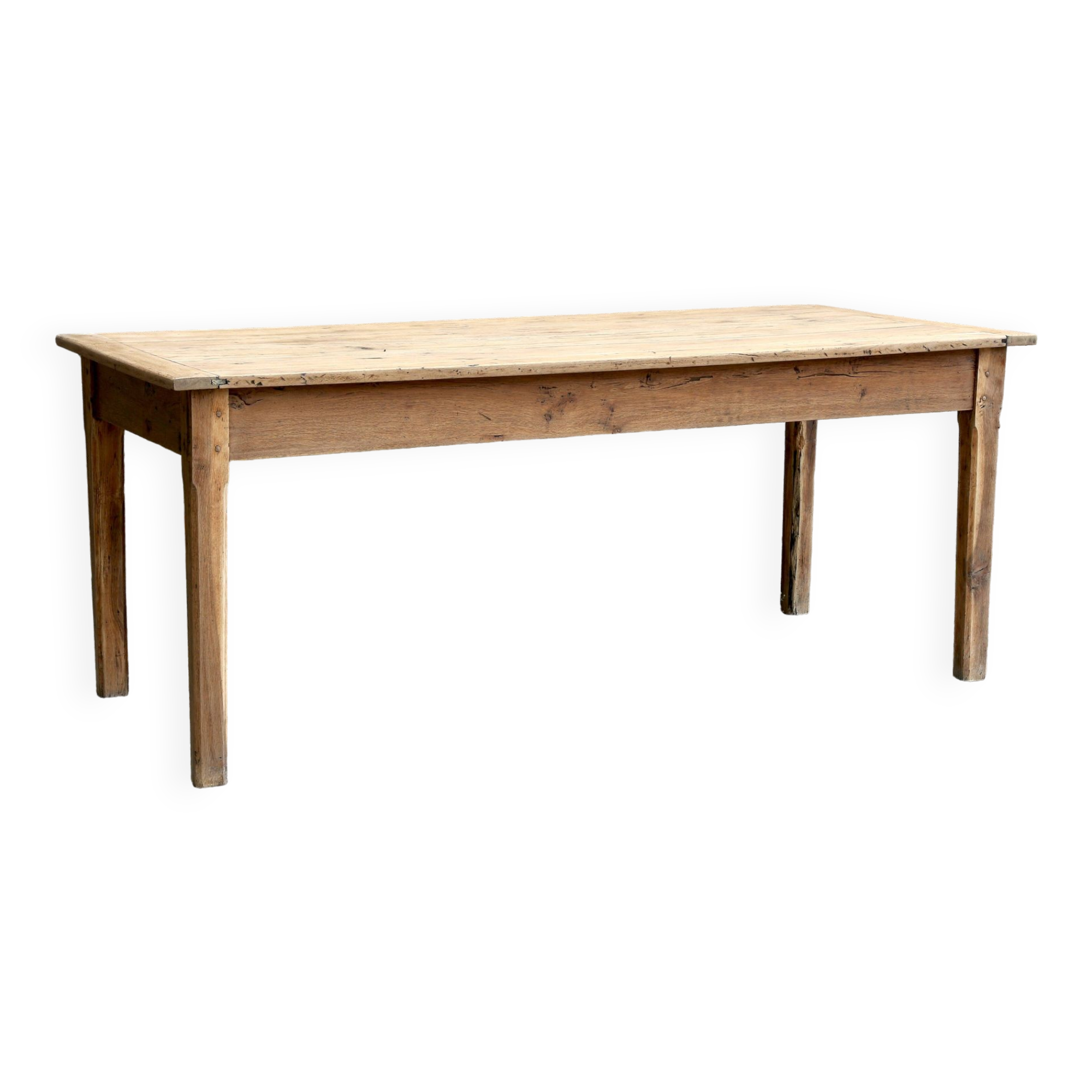 Antique oak farm table 180 cm long