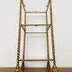 Gilded Italian Hollywood Regency Metal Shelf by Hans Kögl